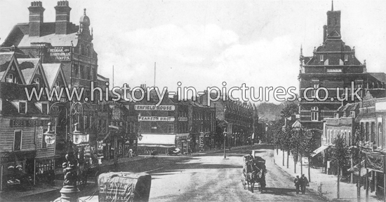 The Town, Enfield, Middlesex. c.1910